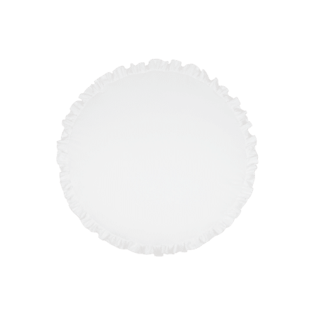 Cotton & Sweet - Playmat with ruffles - White