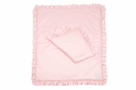 Cotton & Sweets - Bedding SG filled Baby with ruffles Blush