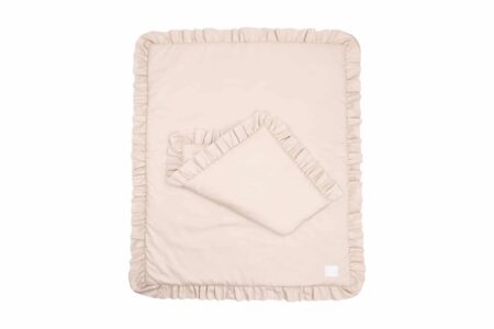 Cotton & Sweets - Bedding SG filled Baby with ruffles Nude