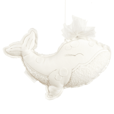 Cotton & Sweets - Boho Sebastien baleine mobile - Vanilla