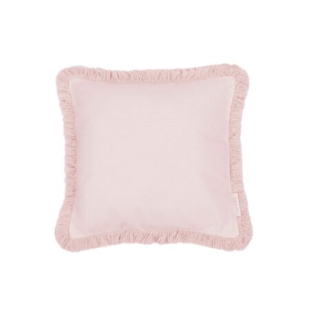 Cotton & Sweets - Boho border pillow - Powder pink