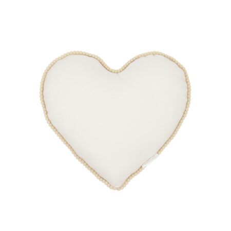 Cotton & Sweets - Bubble heart pillow - Vanilla