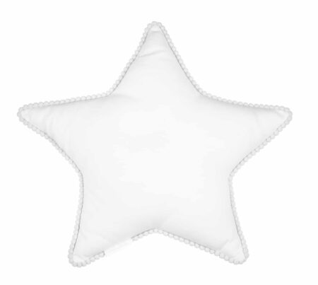 Cotton & Sweets - Bubble star pillow - White