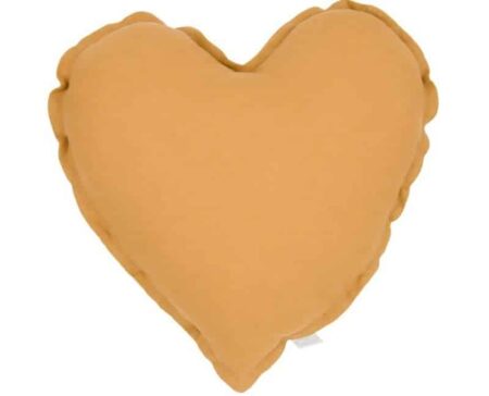 Cotton & Sweets - Heart pillow - Caramel