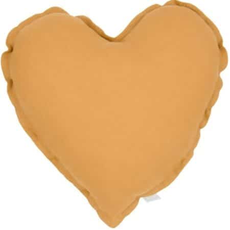 Cotton & Sweets - Heart pillow - Caramel