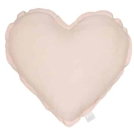 Cotton & Sweets - Heart pillow - Powder pink
