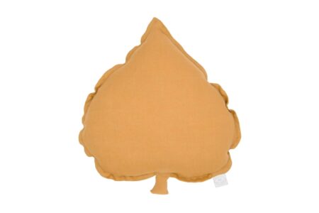 Cotton & Sweets - Linden leaf pillow - Caramel