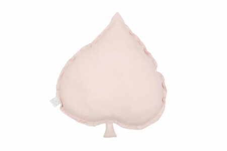 Cotton & Sweets - Linden leaf pillow - Powder pink