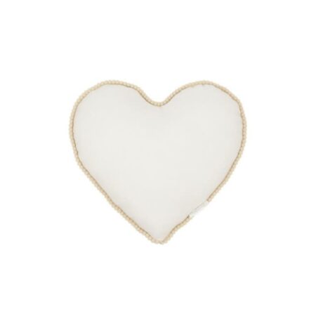 Cotton & Sweets - MINI Bubble heart pillow - Vanilla