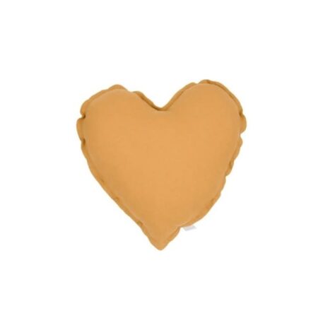Cotton & Sweets - MINI Heart pillow - Caramel