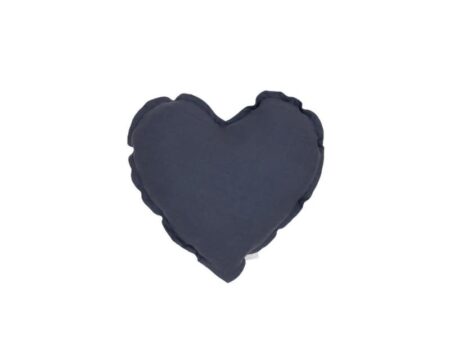 Cotton & Sweets - MINI Heart pillow - Graphit
