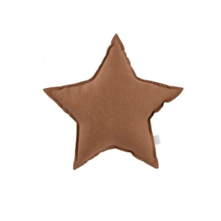 Cotton & Sweets - MINI Star pillow - Chocolate