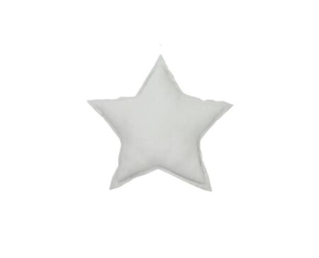 Cotton & Sweets - MINI Star pillow - Light grey