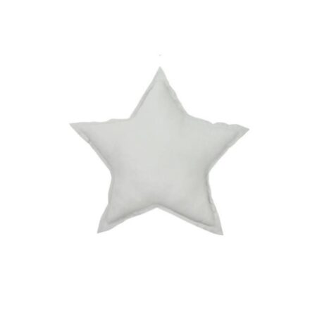 Cotton & Sweets - MINI Star pillow - Light grey