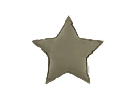 Cotton & Sweets - MINI Star pillow - Olive