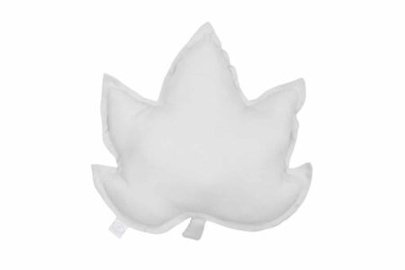 Cotton & Sweets - Maple leaf pillow - Grey