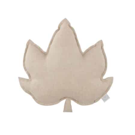 Cotton & Sweets - Maple leaf pillow - Natural