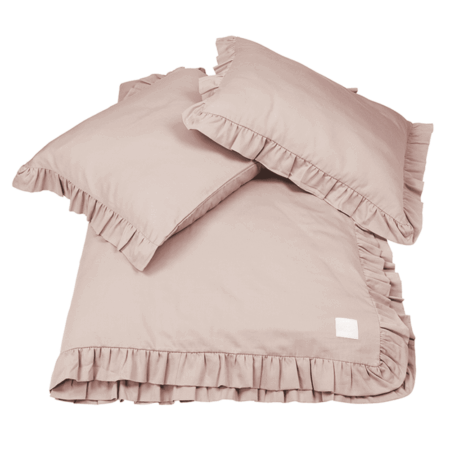Cotton & Sweets - Margaret Adult bed linen set Dusty pink 140x200