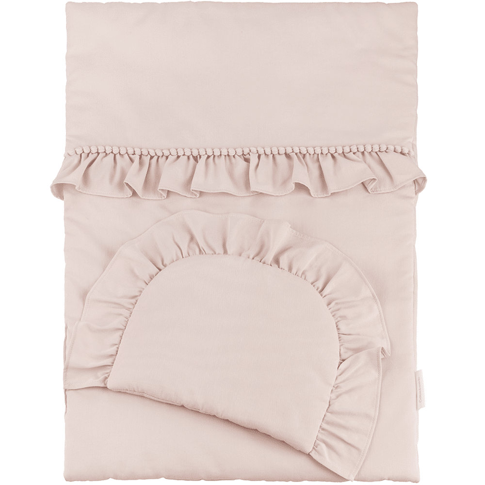 Cotton & Sweets - Newborn bedding with filling Boho Powder pink