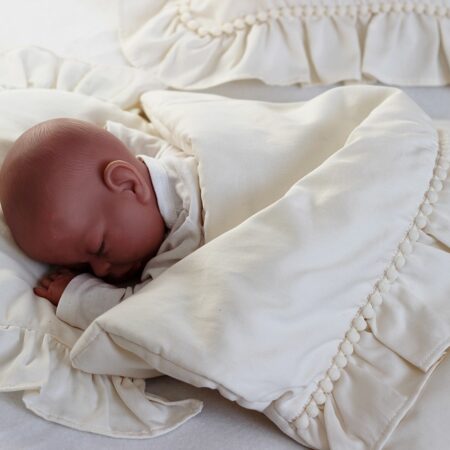Cotton & Sweets - Newborn bedding with filling Boho Vanilla