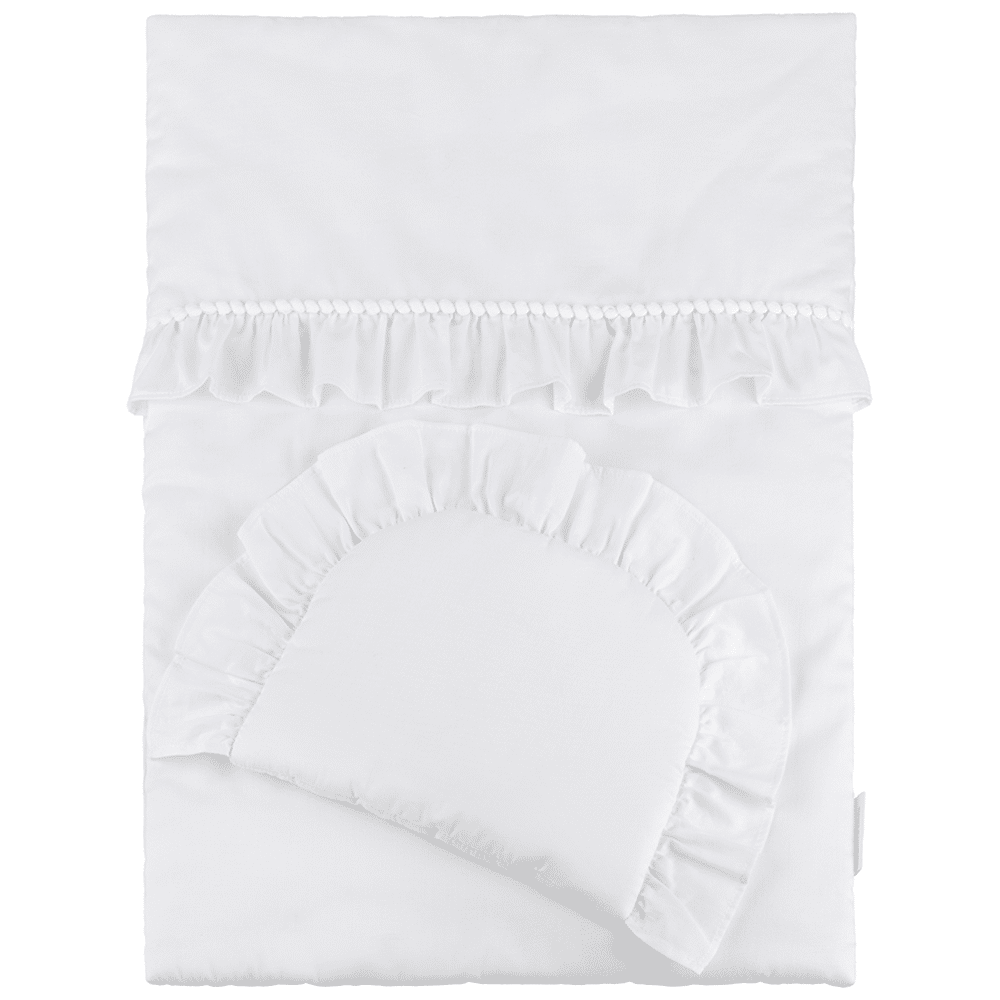 Cotton & Sweets - Newborn bedding with filling Boho White