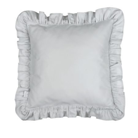 Cotton & Sweets - Pillow with ruffles SG - Grey