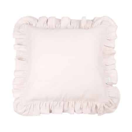 Cotton & Sweets - Pillow with ruffles SG - Powder pink