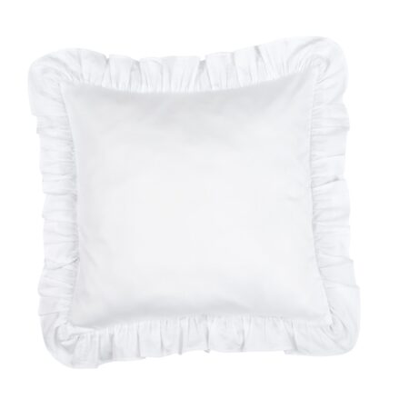 Cotton & Sweets - Pillow with ruffles SG - White