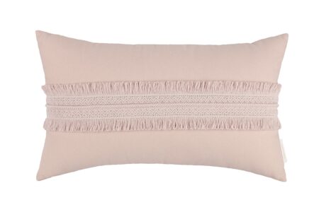 Cotton & Sweets - Rectangular lace pillow - Powder pink