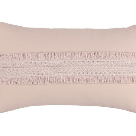 Cotton & Sweets - Rectangular lace pillow - Powder pink