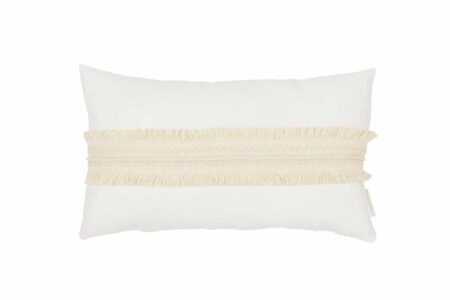 Cotton & Sweets - Rectangular lace pillow - Vanilla