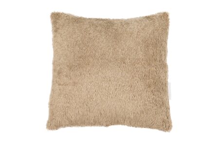 Cotton & Sweets - Sheepskin quare pillow - Chocolate