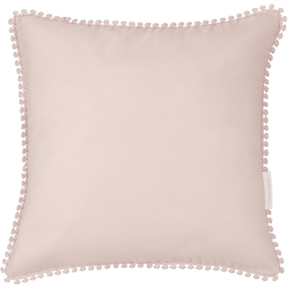 Cotton & Sweets - Soft pillow with lace - Powder pink