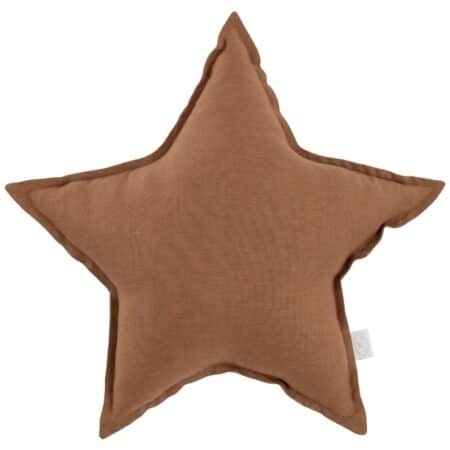 Cotton & Sweets - Star pillow - Chocolate