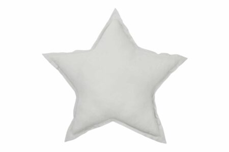 Cotton & Sweets - Star pillow - Light grey