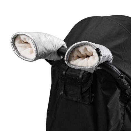 Elodie - Kinderwagen Handschoenen Silver Sheen