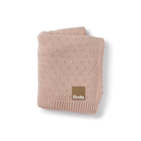 Elodie - Pointelle Dekentje Blushing Pink