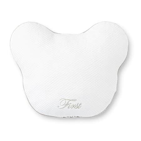 First - Pillow For Bed Teddy Ethnic White