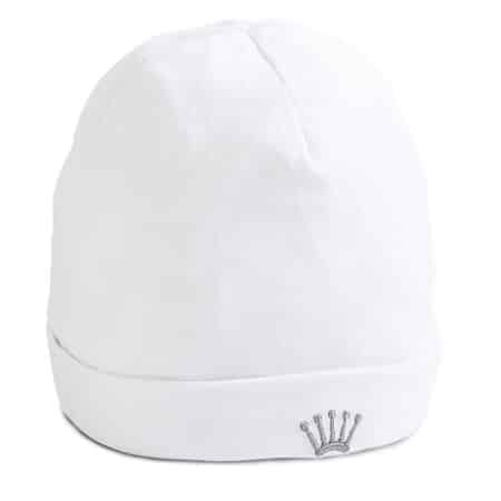 First - Pretty Pink - Eerste roze jersey materniteitsmutsje