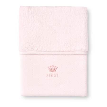 First - blanket LIO CRYSTAL PINK - blushpink