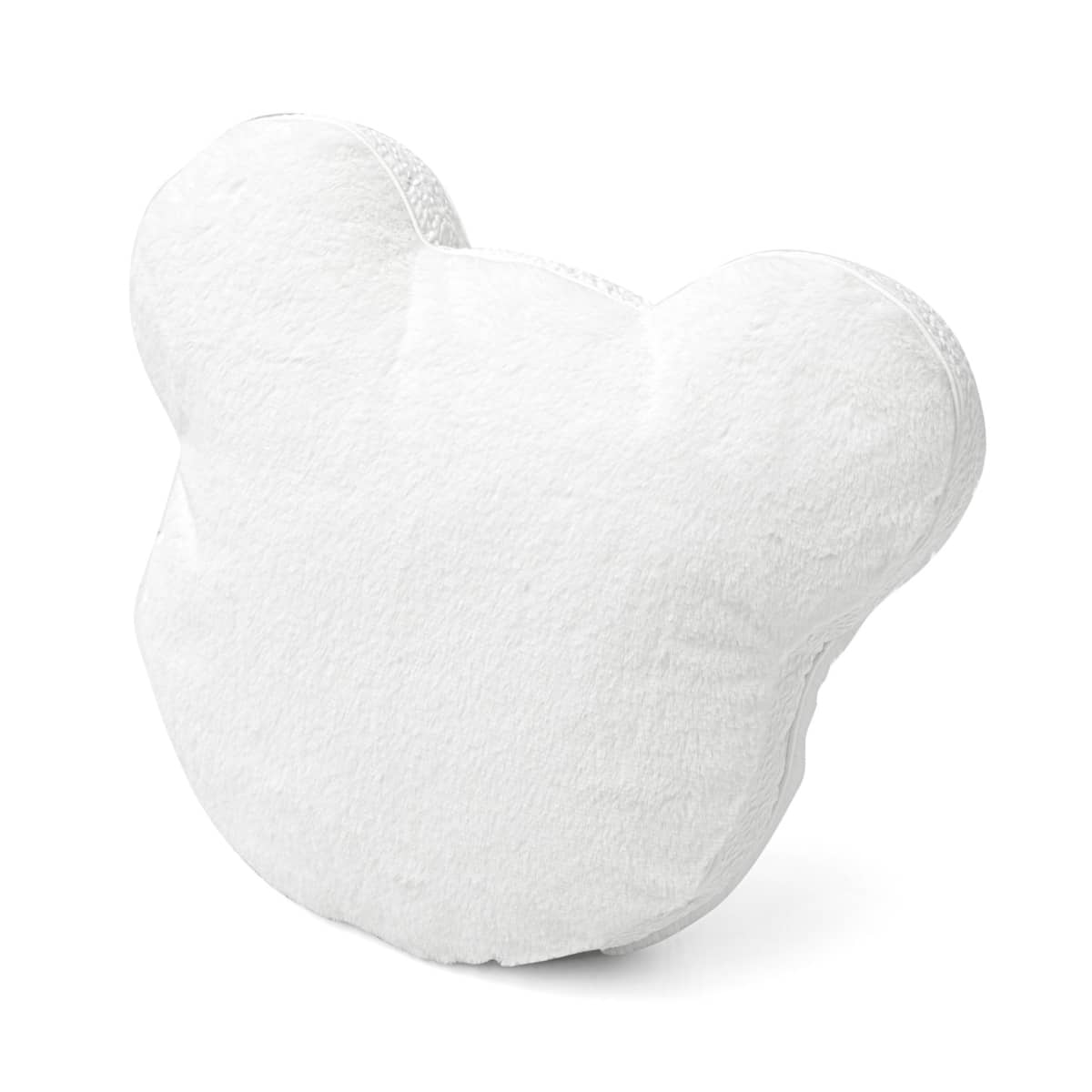 First - pillow for bed TEDDY fur HOPEFULL WHITE - white