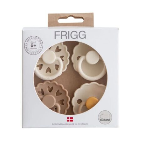 Frigg - Fopspeen 4-Pack - Silicone - Snowflake Dream T2