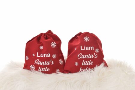 Goodie bag 'Santa's Little Helper' gepersonaliseerd