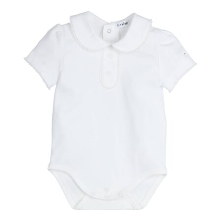 Gymp - Romper Aerobic Collar - White