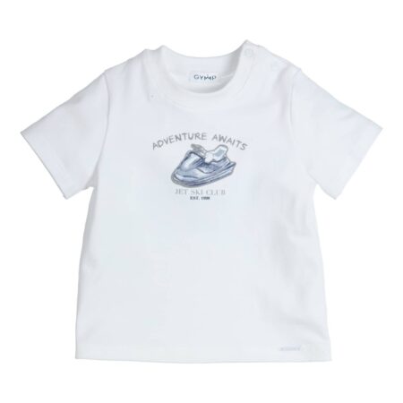 Gymp - T-shirt Aerobic Adventure awaits - White