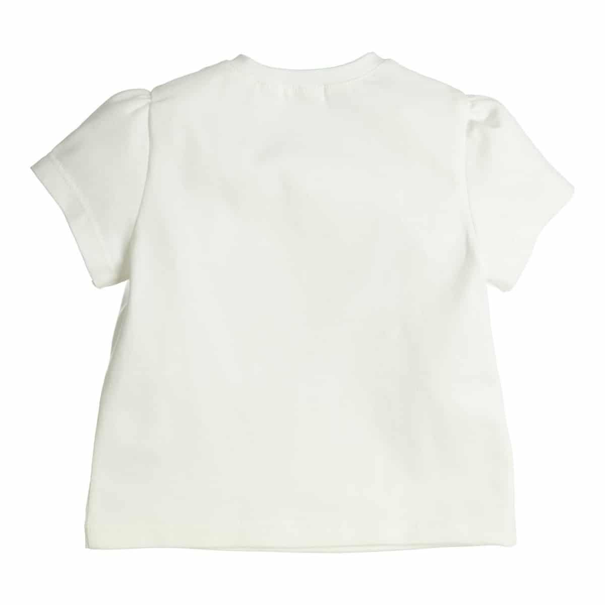 Gymp - T-shirt Aerobic Beach Cabins - Off White - Old Rose