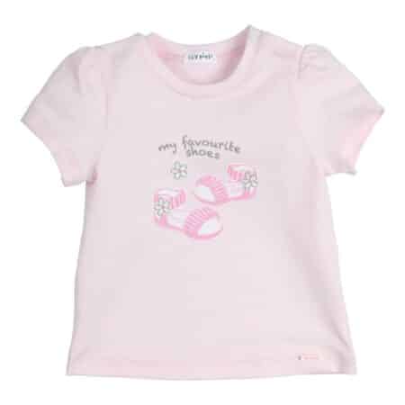 Gymp - T-shirt Aerobic My Favorite Shoes - Light Pink