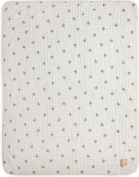 Jollein - Deken Hydrofiel Wieg 75x100cm Rosehip