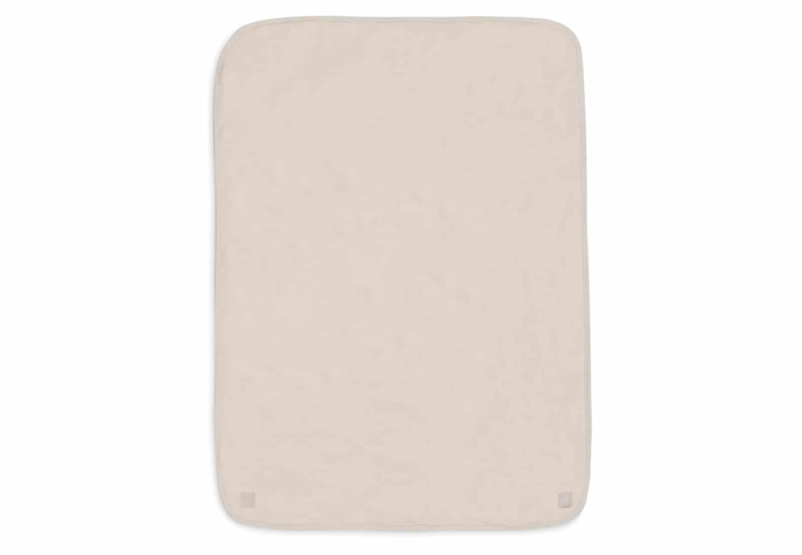 Jollein - Deken Ledikant 100x150cm Basic Jersey/Sherpa - Oatmeal