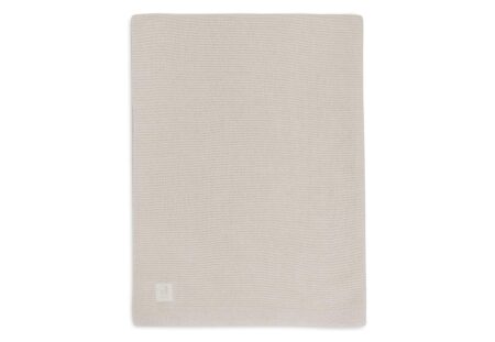 Jollein - Deken Ledikant 100x150cm Basic Knit - Oatmeal